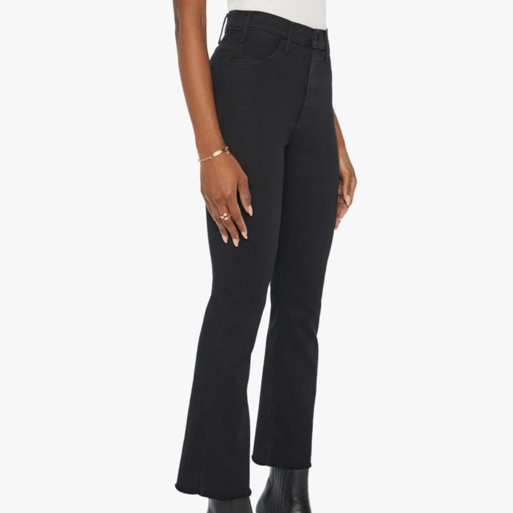 The Hustler Ankle Fray mother black 23